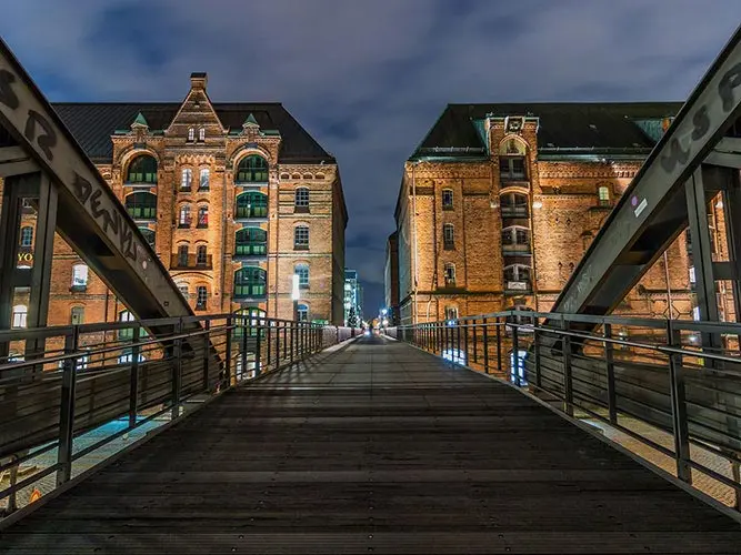 Most w Hamburgu